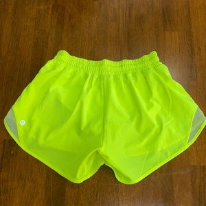 Lululemon hotty hot shorts